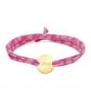 Bracelet liberty enfant médaille personnalisée en Plaqué Or