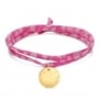 Bracelet liberty enfant médaille personnalisée Plaqué Or