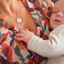 Collier personnalisé dessin mains de bébé, argent