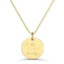 Collier personnalisé dessin "the family", plaqué or
