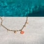 Collier charms à personnaliser, acier inoxydable
