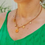 Collier charms à personnaliser, acier inoxydable