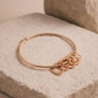 Bracelet Jonc acier & charm Coeur
