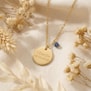 Collier personnalisable avec 1 pierre de naissance