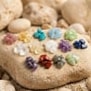 Collier personnalisable acier avec double pierre de naissance