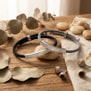 Bracelet homme cordon et plaque acier