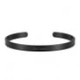 Bracelet Jonc Homme Personnalisé – Minimaliste, Noir